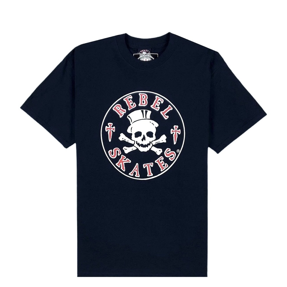 NOS Rebel Skates Logo T
